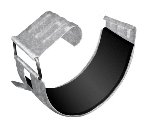 Соединитель желоба 150мм Optima Zn