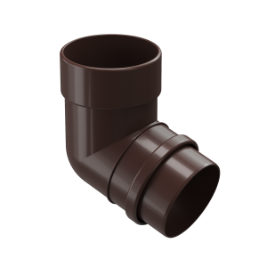 Колено 72° DOCKE LUX шоколад D=100 