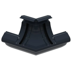 GLC PVC 152/100 спец. угол желоба универсальный более 90 град. серый графит RAL 7024