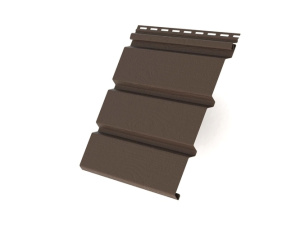 Соффит T4 без перфорации Grand Line Amerika 3,0 коричневый