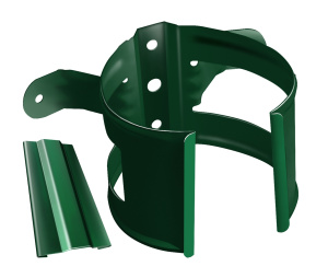 Кронштейн трубы (на дерево) GRAND LINE 90мм RAL 6005