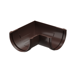 Элемент угловой 90° DOCKE PREMIUM шоколад D=120