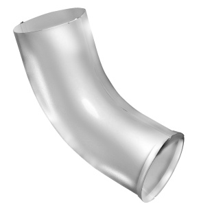 Колено стока GRAND LINE  90 мм RAL 9003