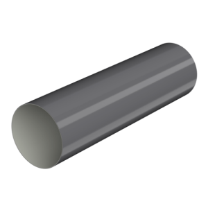 ТН ПВХ МАКСИ труба (1м) графитово-серый