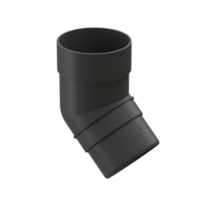 Docke PREMIUM Колено 45° (Графит)