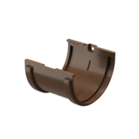 Docke STANDARD Соединитель желобов 120 мм (Светло-коричневый)