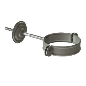 Хомут трубы DOCKE STAL PREMIUM графит D90