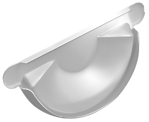 Заглушка желоба  GRAND LINE 150 мм RAL 9003