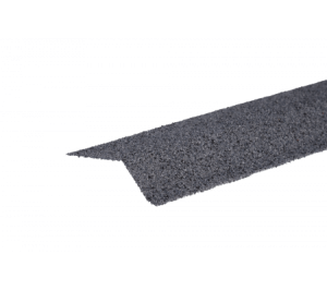 Планка карнизная с гранулятом Шинглас, графитовый