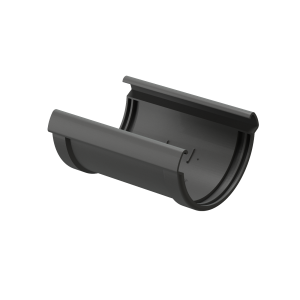 DOCKE LUX соединитель желобов графит D=141 