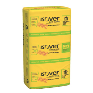 Утеплитель Изовер Плита Классик 1170х610х100мм 7 плит 0,5м3
