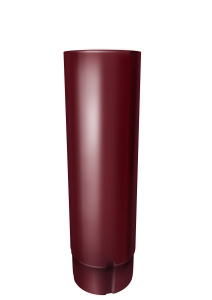 Труба круглая GRAND LINE  125/90 мм 3 м RAL 3005