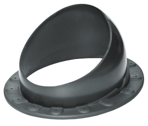 Проходной элемент Krovent Base-VT Seam 125/150 черный