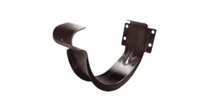 Крюк короткий 125мм Optima, RAL 8017 шоколад