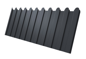 Лист профилированный С8А фигурный 0,45 PE RAL 7024