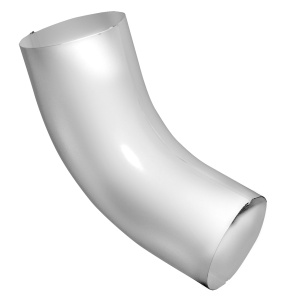 Колено GRAND LINE 60/100 мм RAL 9003										