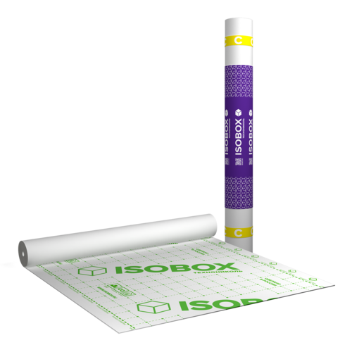 Паро-гидроизоляционная пленка ISOBOX С 35