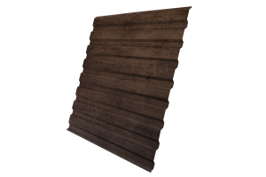 Лист профилированный С20A 0,45 Premium Twincolor Antique Wood