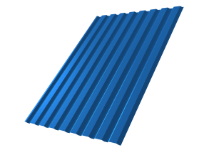 Лист профилированный С20A Satin 0,5 RAL 5005