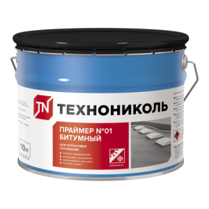 Праймер битумный ТЕХНОНИКОЛЬ №01, ведро 10 л