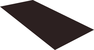 Плоский лист  0,45 PE-foil RAL 9005