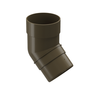 Колено 45° DOCKE PREMIUM Каштан D=85