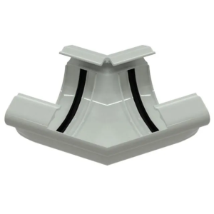 GLC PVC 152/100 угол желоба универсальный 135 град. белый RAL 9010