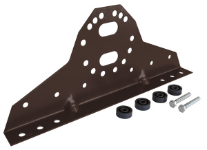 Кронштейн снегозадержателя Grand Line NEW RAL 8017