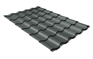 Металлочерепица Kredo 0,45 PE RAL 7005