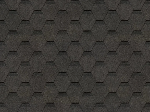 Гибкая черепица Docke PIE EURASIA/ ШЕСТИГРАННИК/ Серый