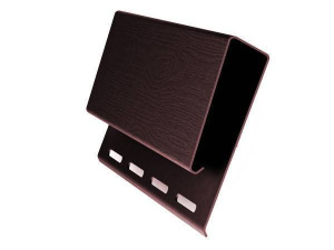 J-планка широкая 3,05 Grand Line темный дуб