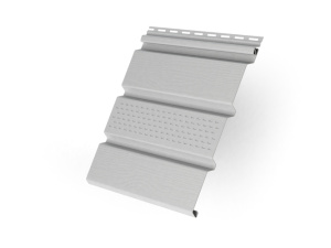 Соффит T4 частично перфорированный Grand Line Amerika 3,0 белый