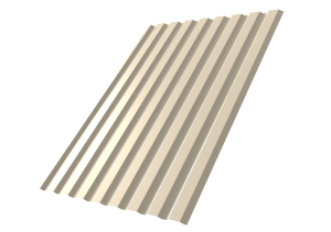 Лист профилированный С20A 0,45 PE RAL 1015