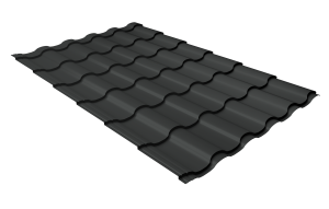 Металлочерепица Kredo 0,45 Drap RAL 7016