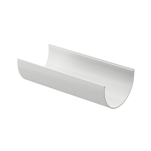 Желоб водосточный DOCKE PREMIUM пломбир D=120,65 L=3000