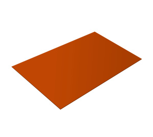 Плоский лист  0,45 PE-foil RAL 2004