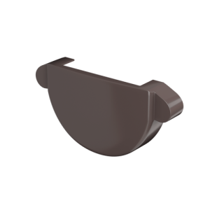 ТН ПВХ МАКСИ заглушка желоба Коричневый