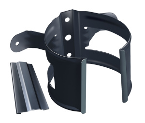 Кронштейн трубы (на дерево) GRAND LINE 90мм RAL 7024