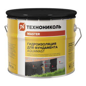 Мастика битумная AquaMast, ведро 3 кг