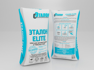 Клей для керамогранита Эталон Elite 25 кг