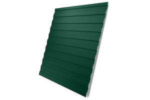 Лист профилированный С8А Quarzit 0,5 RAL 6005 зеленый мох