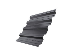 Лист профилированный HC44R PE 0,7 RAL 7004 сигнальный серый