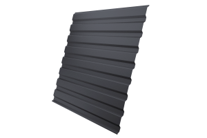 Лист профилированный С20R 0,45 PE RAL 7024