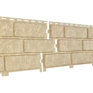 Сайдинг виниловый Стоун-Хаус 3,025*0,23 (0,695м2) кирпич песочный Ю-Пласт