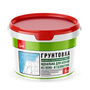 Грунтовка для пористых сильно впитывающих оснований Старатели 6кг