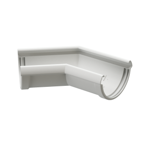 DOCKE LUX элемент угловой 135° пломбир D=141 