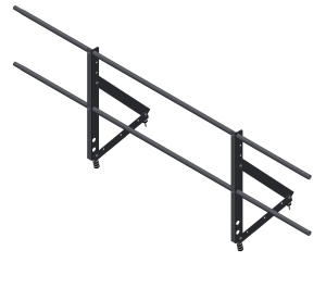 Ограждение кровельное Optima 0,65х2м RAL 7024