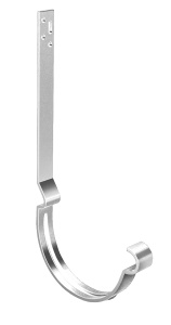 Крюк длинный из стальной полосы 125 мм GRAND LINE RAL 9003