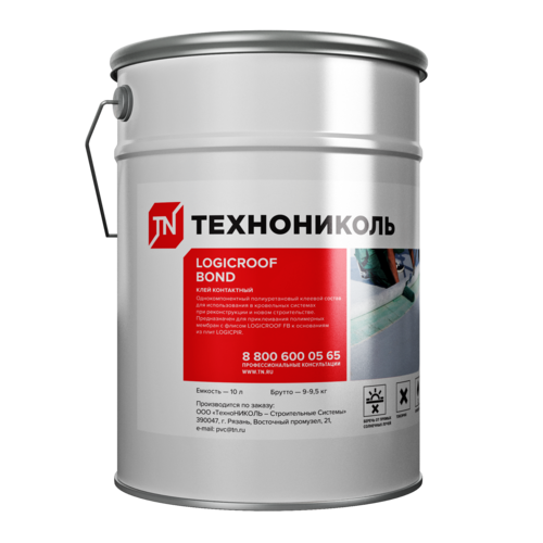 LOGICROOF BOND Клей контактный, 10 л