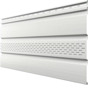 Соффит ТН ОПТИМА, частично перфорированный, жасмин (белый), 3м